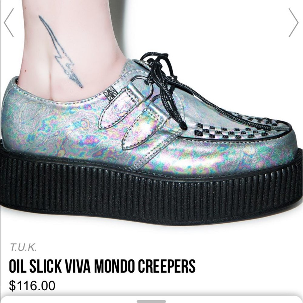 T.U.K Oil Slick Creepers